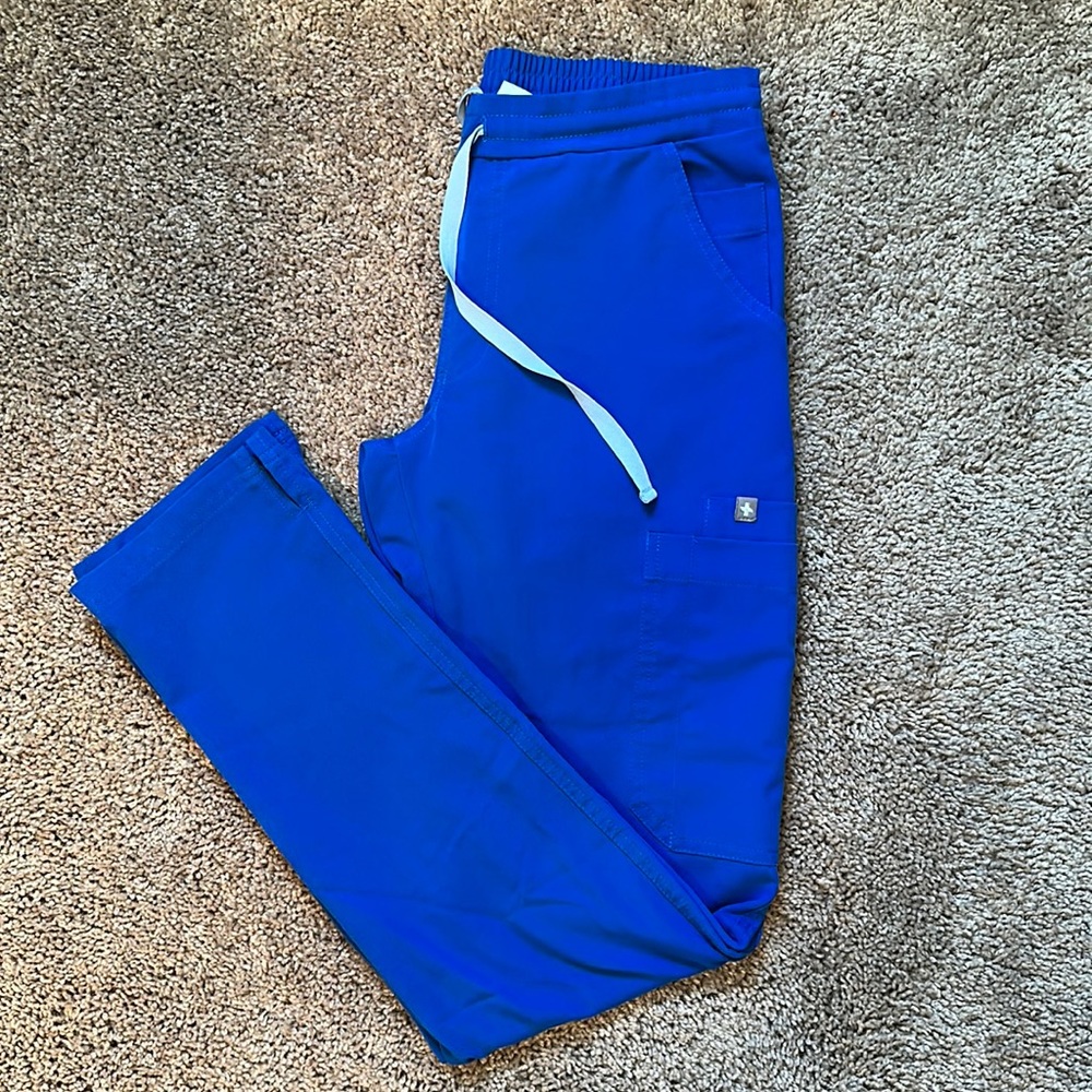 Figs Scrub Pants- Yola XXS. Royal Blue
